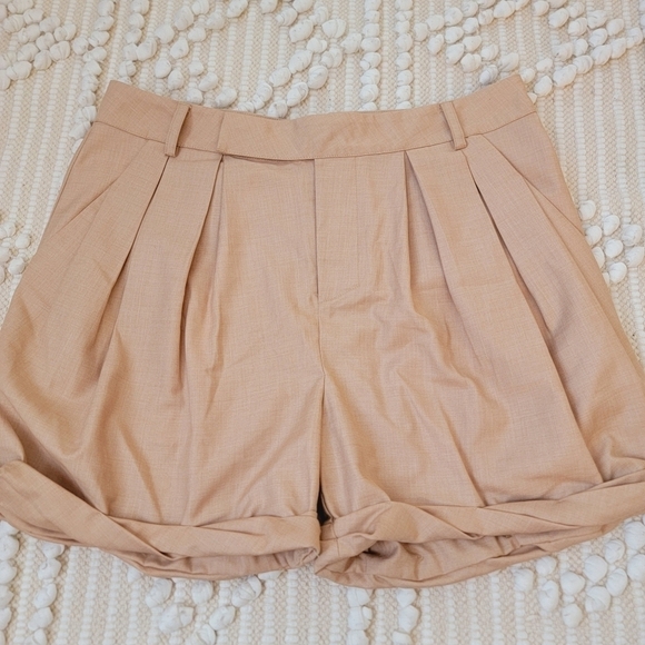 Aryn K Pants - Aryn K. Paper Bag Shorts M